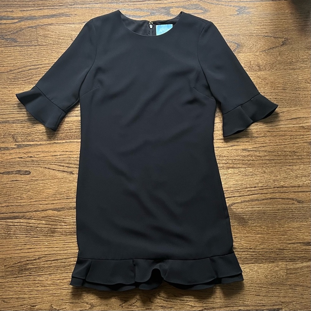 CeCe Black Shift Dress, size 0P